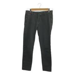 MINEDENIM / マインデニム | サイドライン ストレッチ ブラックデニム パンツ | 1 | チャコールグレー系 | レディース