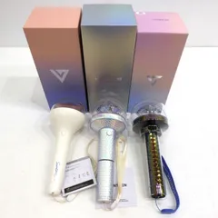 【小牧店】検品済　SEVENTEEN OFFICIAL LIGHTSTICK VER.1・2・3　ペンライト　3本セット 【I353-2486】