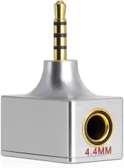 okcsc AD4T 変換プラグ イヤホン・ヘッドホン用 2.5mm オス to 4.4mm メス MP3プレーヤー、スマホ、DAC/ヘッドホンアンプに適合する( 2.5mm（オス）- 4.4mm（メス）)