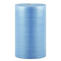 【在庫処分】緩衝材 プチプチ 川上産業 エコハーモニー H37クリア 幅600mm×全長42m 青から緑