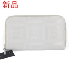大幅値下げ【新古品】マーク バイ マークジェイコブス ラウンドファスナー長財布 ホワイト