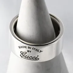 【新品仕上げ】美品 GUCCI ダブルG キー リング 指輪 サイズ17 グッチ