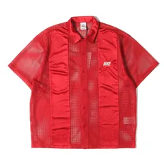 【美品】Supreme シュプリーム シャツ サイズ:L / 24SS NIKE メッシュ 半袖 シャツ (Mesh S/S Shirt) / レッド / トップス カジュアルシャツ 【メンズ】【中古】のサムネイル