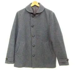 ザショップティーケーミクスパイス ウールコート ジャケット アウター メンズ Lサイズ グレー系 THE SHOP TK MIXPICE 【中古】