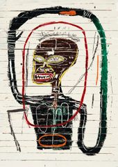 ジャン＝ミシェル・バスキア「フレキシブル」 A3(297㎜×420㎜）アートポスター 日本製 絵画 インテリア 壁紙