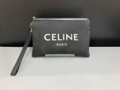 CELINE セリーヌ クラッチバッグ ロゴ ブランドロゴ 外寸目安W25H17 cm