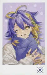 【中古】キャラカード アスター アルカディア(背景雪玉/ノーマル) 「バーチャルYouTuber にじさんじ ＆ NIJISANJI EN にじさんじ ウィンターデート2023 ランダムチェキ風カード Aグループ」