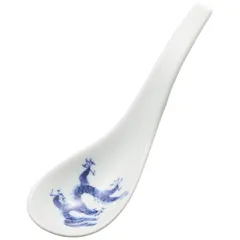 有田焼 「 究極の レンゲ 」 ラーメン用 龍文 直径約16cm れんげスプーン 蓮華 陶器 食洗機対応 日本製 R2017 0