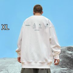 LEFLAH スウェット ベージュ XL WANIMA KENTA レフラー - メルカリ