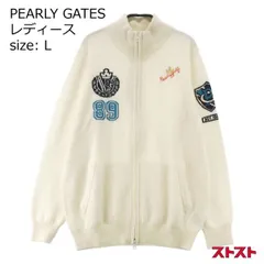 PEARLY GATES パーリーゲイツ ニットジャケット カシミヤ ホワイト系 4 ［240001889061］