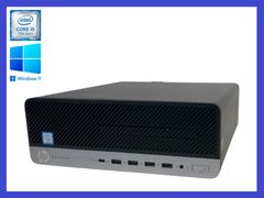 ★第7世代 i5搭載 HP ProDesk 600 G3 SFF/ Core i5-7500/ メモリ8GB/ SSD 256GB / Windows 11 ProデスクトップPC すぐに使えます！