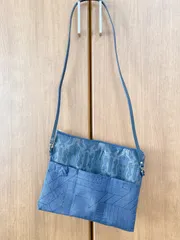 着物リメイク 大島紬リメイク ショルダーバッグ サコッシュ