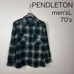 PENDLETON BOARD SHIRT JACKET 70's made in USA メンズL