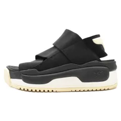 Y-3 (ワイスリー) 21AW HOKORI SANDAL ホコリサンダル ストラッププラットフォームソール サンダル ブラック US5/23cm GX1059のサムネイル