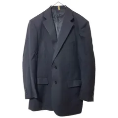 z1328 REGAL　リーガル　テーラードジャケット　ストライプ　黒　ブラック　メンズ　BE6  ビジネス　高級　オシャレ　定番　スーツ