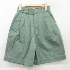 古着 ギャップ GAP ショート パンツ ショーツ キッズ ボーイズ 子供服 90s コットン 濃緑系 グリーン 25sep02