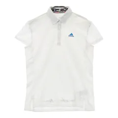 サイズ：L ADIDAS GOLF アディダスゴルフ HA0224 半袖ポロシャツ 袖メッシュ  ホワイト系 [240101487501] ゴルフウェア レディース ストスト