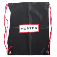 【訳あり】ハンター HUNTER オリジナル バックパック リュックサック ブラック　hunter-bag　巾着 ナップサック シューズケース ポーチ ジムバック Original Backpack 売れ筋のサムネイル