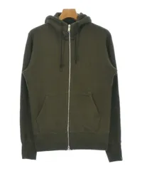 美品 MHL ダブルジップパーカー M グリーン H□マーガレットハウエル/MHL フルジップパーカ スウェット【L