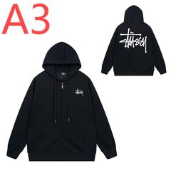 STUSSY ステューシー ベーシック ジップパーカー BASIC STUSSY   S M L XL  6色