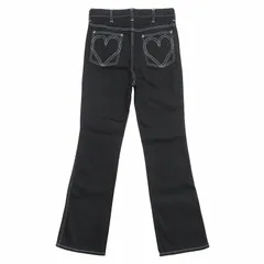 BASICKS リーバイス ハートステッチ 再構築 フレアデニムパンツ M BASICKS - Vintage Levi's Heart Pocket Denim / ヴィンテージ