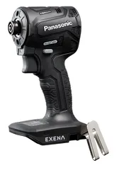 【人気商品】パナソニック 充電インパクトドライバー EXENA 本体のみ (ケース/充電器/電池パック 別売) デュアル(14.4V/18V対応)+BRAIN 電子クラッチ搭載 Pシリーズ EZ1PD1X-B ブラックのサムネイル
