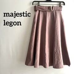 majestic legon マジェスティックレゴン　スカート　ピンク　フレア