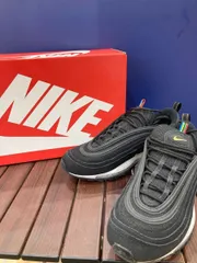 ■NIKE ナイキ AIR MAX97 QS/エアマックス97 QS/ローカットスニーカー/28.0cm/ブラック CI3708-01 USED■