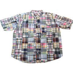 2025SS Supreme GOODENOUGH Patchwork Madras S/S shirts L 未使用品