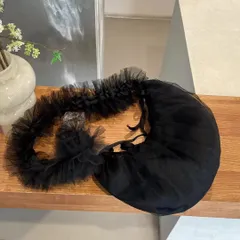 ギャザー チュール フリル ドロスト ショルダーバッグ