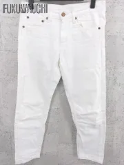 ◇ green label relaxing グリーンレーベル UNITED ARROWS スキニー ジーンズ デニム パンツ 34サイズ ホワイト レディース 【中古】 【1002800633227】