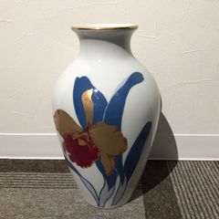 未使用】YAMAJI 正峯窯 花瓶 青 花柄 六角形 美濃焼系 - メルカリ
