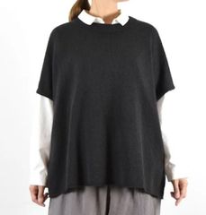 美品】Evam Eva エヴァムエヴァ モス ステッチ ベスト - メルカリ