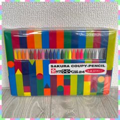 サクラクレパス  クーピーペンシル24色　ソフトケース入り