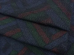 平和屋着物■上質な紬　吉祥文　逸品　n-fw1802のサムネイル