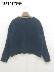 ◇ KBF アーバンリサーチ 長袖 ニットセーター サイズONE ネイビー マルチ レディース  【中古】 【1111220012335】