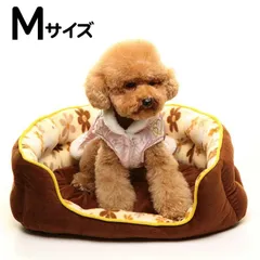 ペット用 お花ふわふわもこもこベット Ｍサイズ ペット用  bed-0002