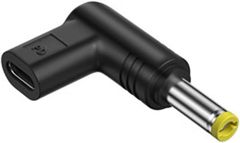 レッツノート acアダプター Let's note Type-C変換 5.5×2.5mm(15V)ノートPC 100W 充電器 USBPD 変換アダプター DC電源 トリガープラグ USBタイプC DCプラグ Pana/パナソニック 