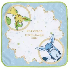 【中古】雑貨 リーフィア＆グレイシア ハンドタオル 「一番くじ Pokemon EIEVUI＆Starlight Night」 G賞