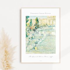 【A2】チャイルドハッサム アートポスター 絵画 名画 名作 モダン インテリア おしゃれ BROOMIN AP163