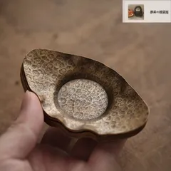 青銅製茶托 5枚セット 鶴の鳥彫金模様 木箱入り 2025年最新】