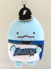 【中古】ぬいぐるみマスコット とかげ ボールチェーン付きマスコット 「すみっコぐらし×日本ハムファイターズ」