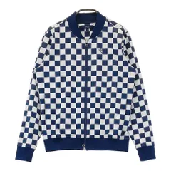 サイズ：L CALLAWAY キャロウェイ  ジップジャケット チェッカー柄 ネイビー系 [240101321941] ゴルフウェア レディース ストスト