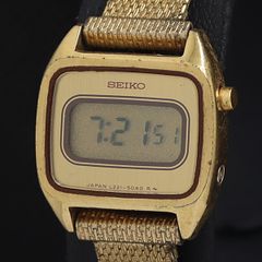 珍品 SEIKO デジタルSGP L221-5010 腕時計 ゴールド - メルカリ