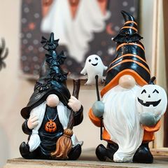 アメリカ購入 ハロウィンインテリア4点セット パンプキン、魔女、ゴースト、黒猫 アメリカ購入 ハロウィンインテリア4点セット パンプキン、魔女