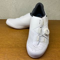 【訳あり品】新品未使用 SHIMANO RC3 SH-RC300 シマノ ビンディングシューズ 白 39 24.5cm ロードバイク SPDSL シューズ 【送料無料】