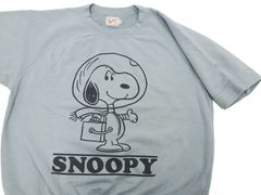 新品未使用 ウエアハウス SNOOPY ヴィンテージピーナッツ半袖スエット
