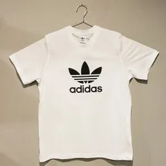 【並行輸入品】adidas ショートスリーブTシャツ TREFOIL T-SHIRT トレフォイル WHITE/BLACK 白 黒 半袖 アディダスオリジナルス