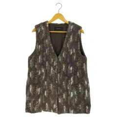 ジーナシス JEANASIS キリカエガラファーベスト レディース FREE 