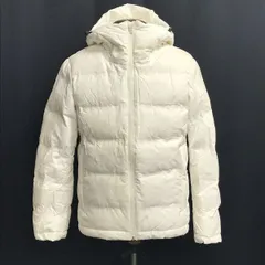 ユニクロ/UNIQLO★高比率90%/ダウンジャケット【メンズS/アイボリー/ivory】フーディー/ブルゾン/Coat/Jacket/Jumper◆cBH408<sale>